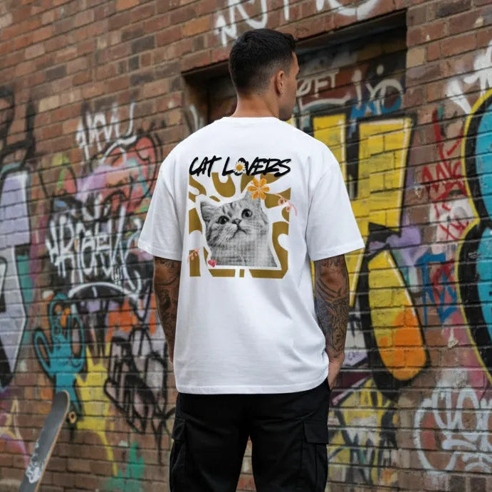 Oversize Rückseite - CAT LOVERS