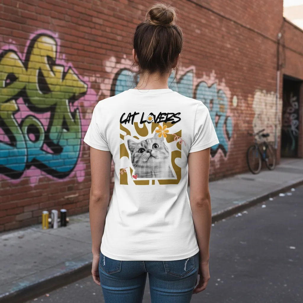 Damen Rückseite - CAT LOVERS
