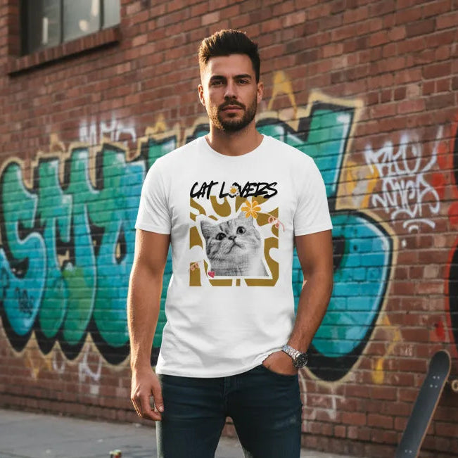 Unisex Vorderseite - CAT LOVERS