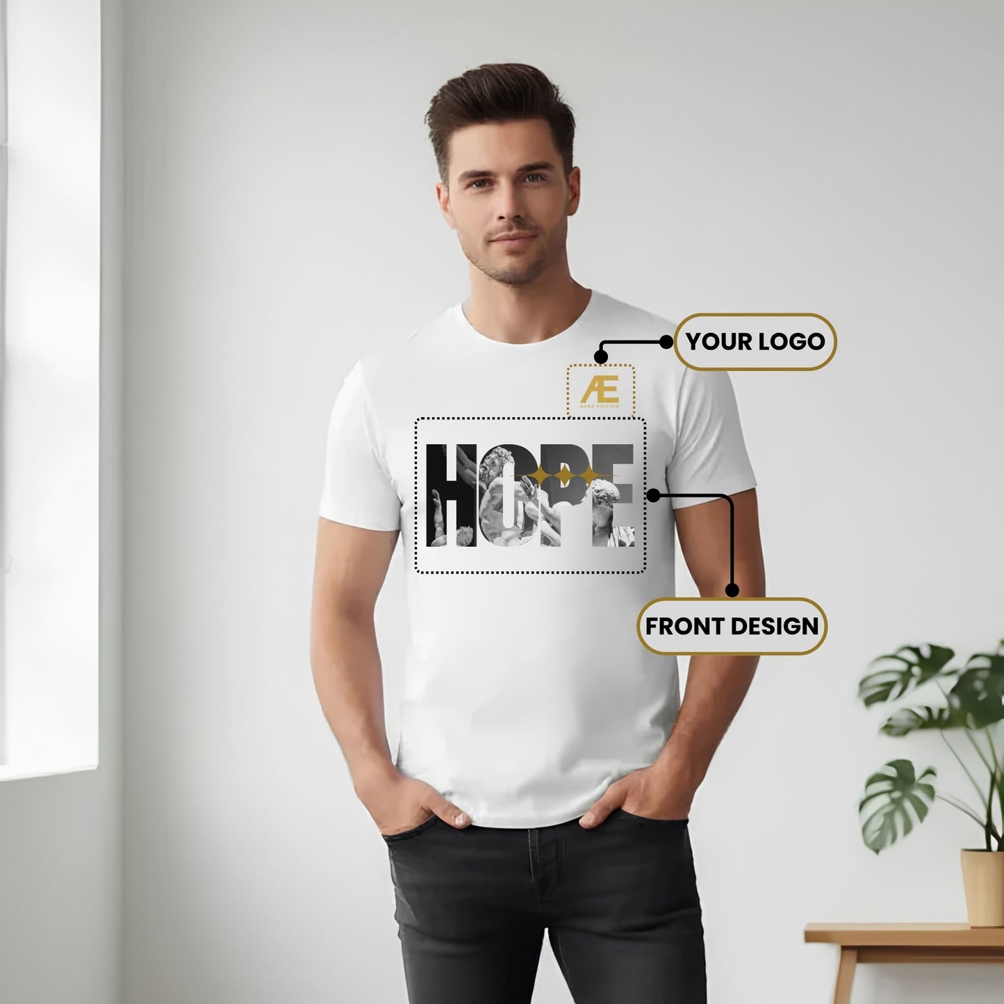 Slim Fit - Logo / Front
