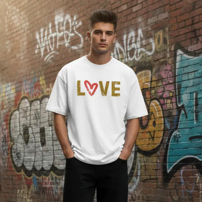 Oversize Vorderseite - LOVE