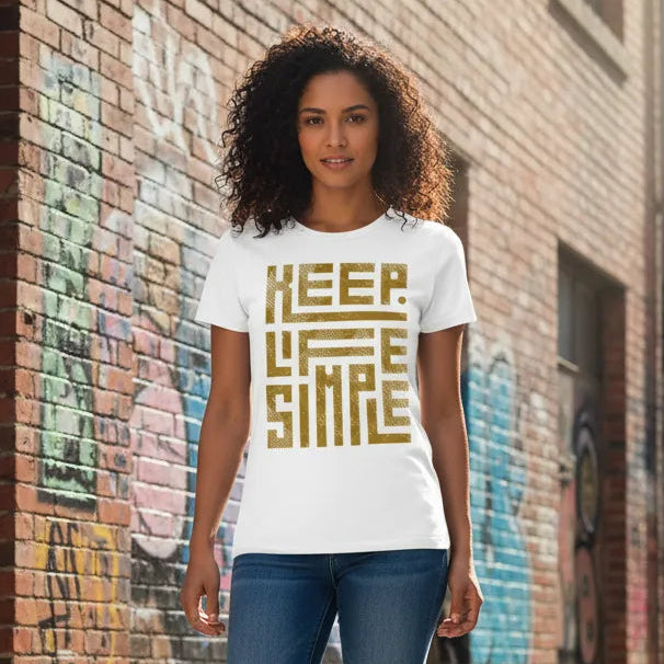 Damen Vorderseite - KEEP LIFE SIMPLE