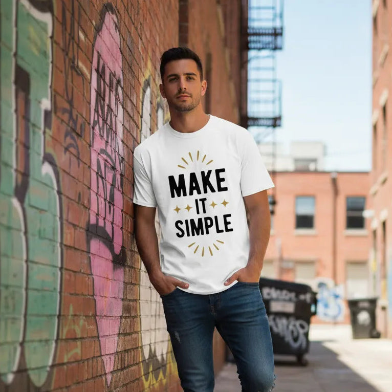 Oversize Vorderseite - MAKE IT SIMPLE