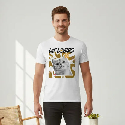 Slim Fit Vorderseite - CAT LOVERS