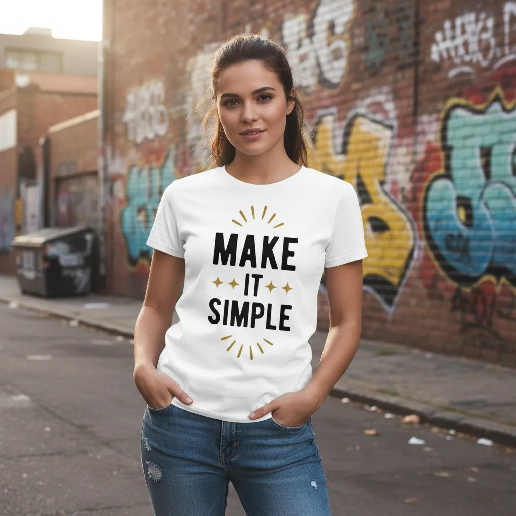 Damen Vorderseite - MAKE IT SIMPLE