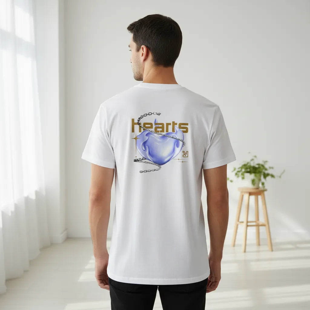 Unisex Rückseite - HEARTS
