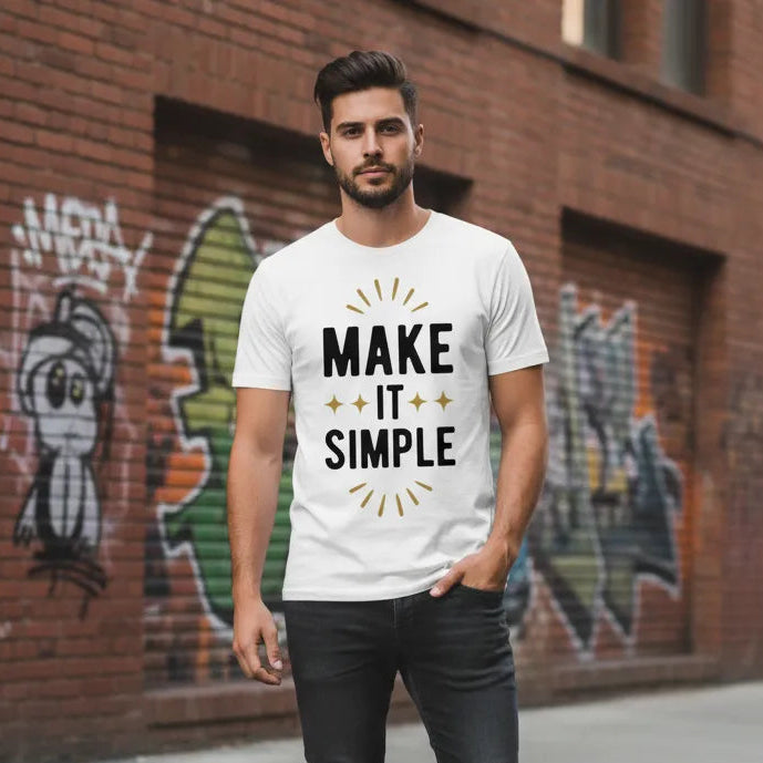 Unisex Vorderseite - MAKE IT SIMPLE