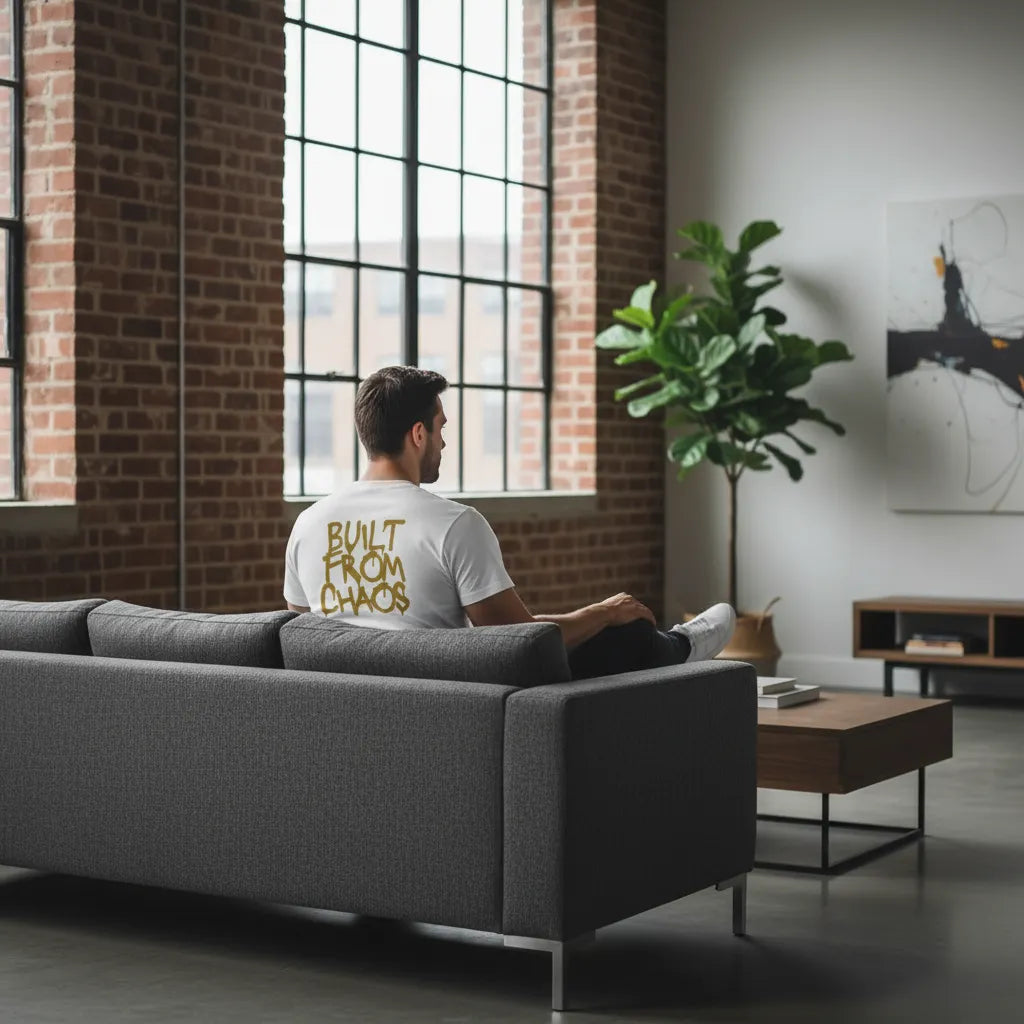 Slim Fit Rückseite - BUILT FROM CHAOS