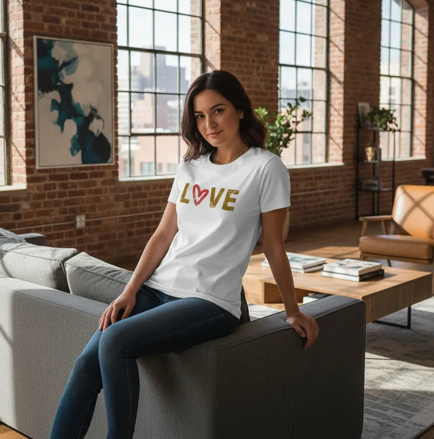 Damen Vorderseite - LOVE