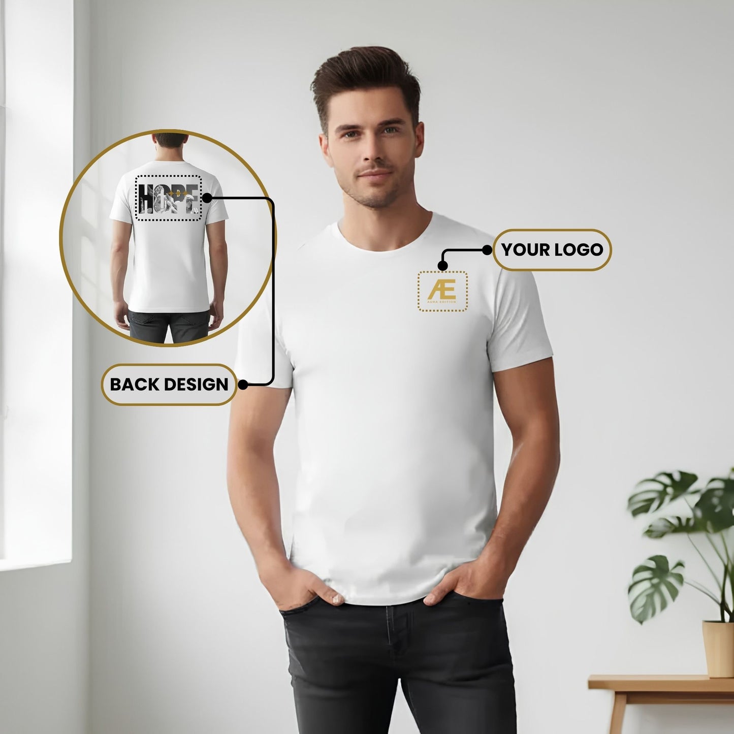 Slim Fit - Logo / Back