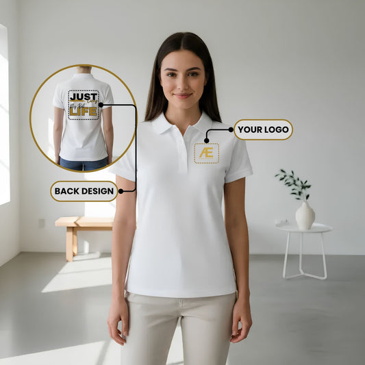 Polo Damen - Logo / Back