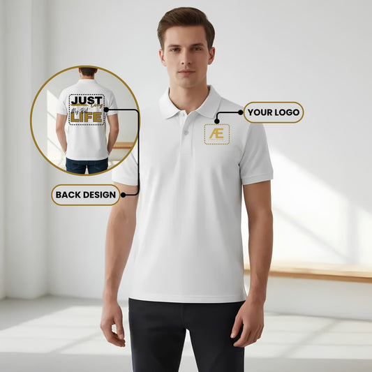 Polo Herren - Logo / Back