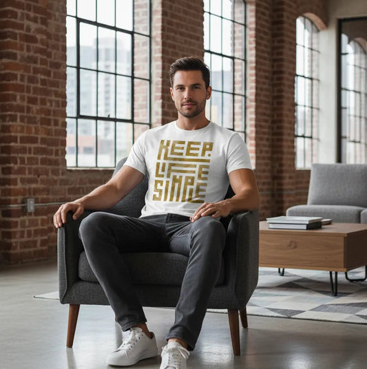 Slim Fit Vorderseite - KEEP LIFE SIMPLE