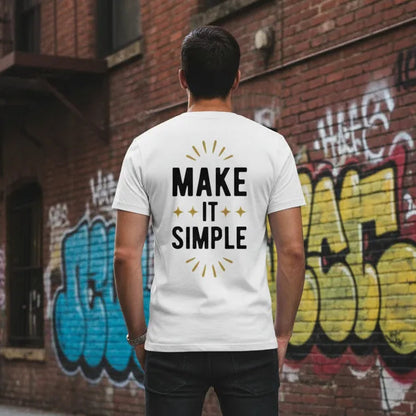 Slim Fit Rückseite - MAKE IT SIMPLE
