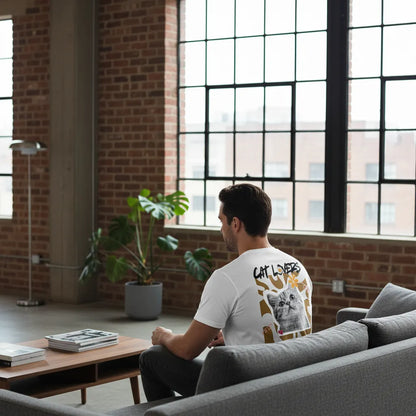 Slim Fit Rückseite - CAT LOVERS
