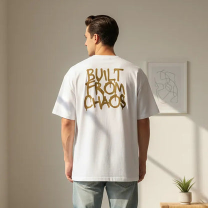 Oversize Rückseite - BUILT FROM CHAOS