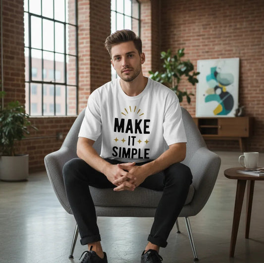 Oversize Vorderseite - MAKE IT SIMPLE