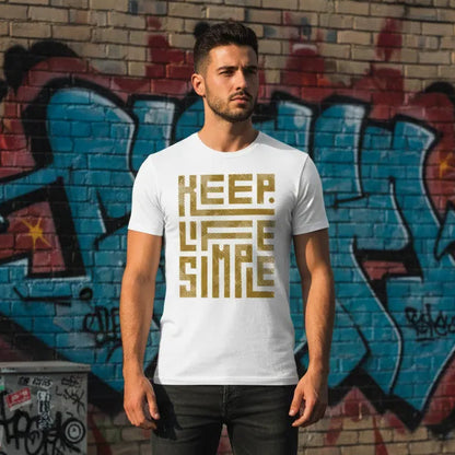 Slim Fit Vorderseite - KEEP LIFE SIMPLE