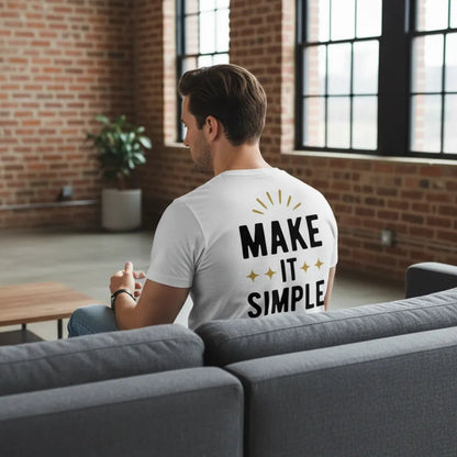 Slim Fit Rückseite - MAKE IT SIMPLE