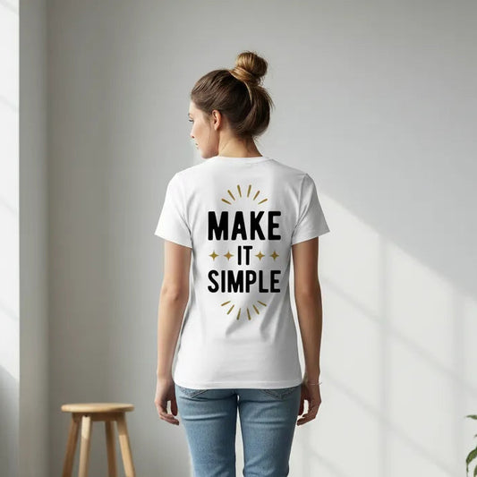 Damen Rückseite - MAKE IT SIMPLE