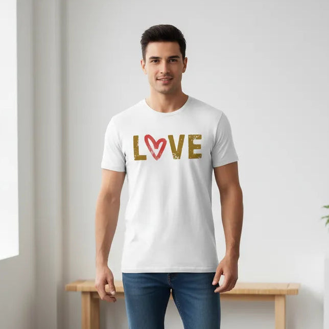 Slim Fit Vorderseite - LOVE