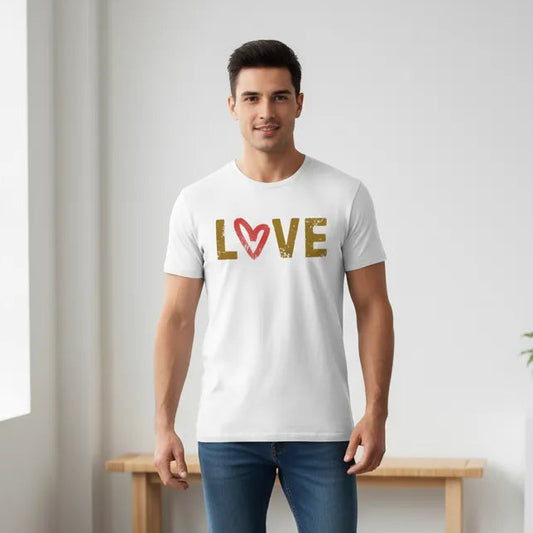 Slim Fit Vorderseite - LOVE