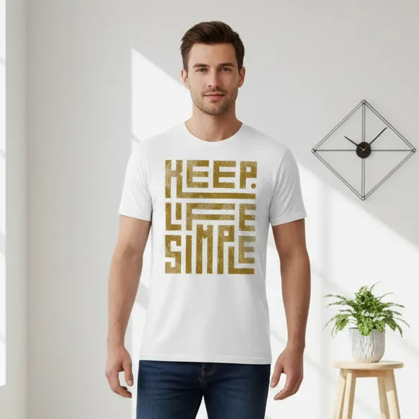 Slim Fit Vorderseite - KEEP LIFE SIMPLE