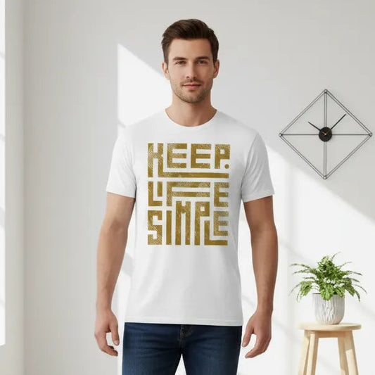 Slim Fit Vorderseite - KEEP LIFE SIMPLE