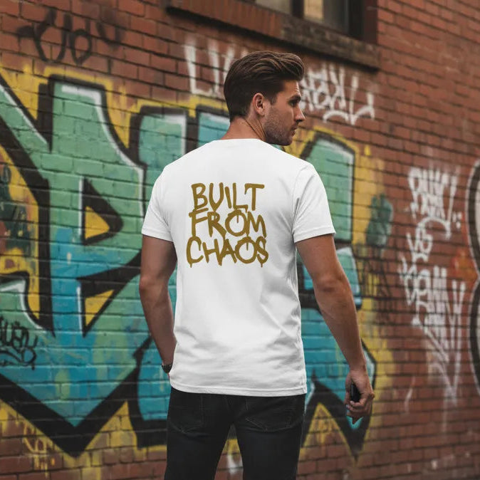 Unisex Rückseite - BUILT FROM CHAOS