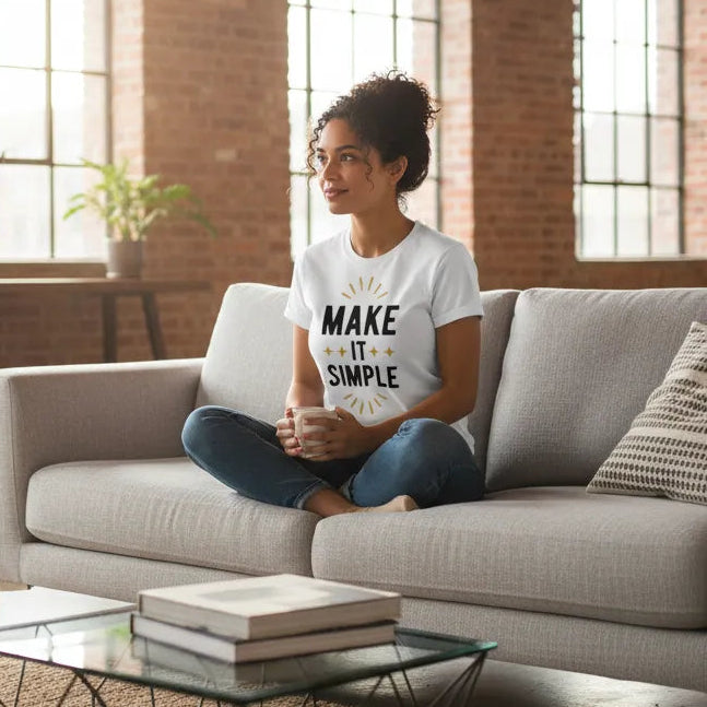 Unisex Vorderseite - MAKE IT SIMPLE