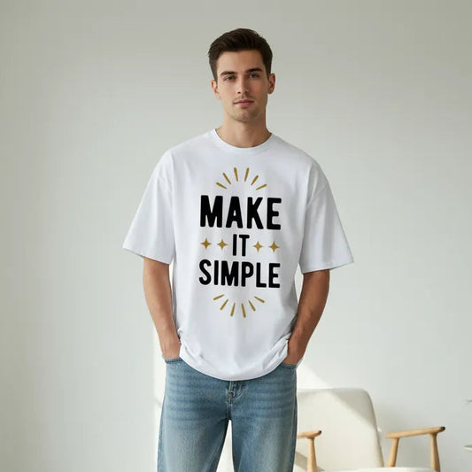 Oversize Vorderseite - MAKE IT SIMPLE