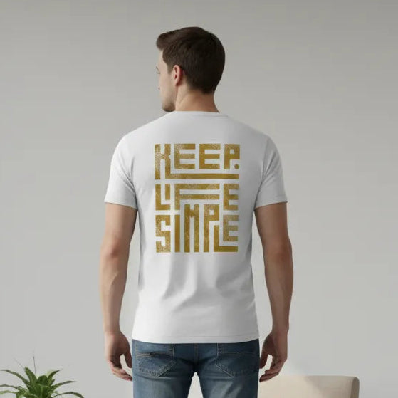 Slim Fit Rückseite - KEEP LIFE SIMPLE