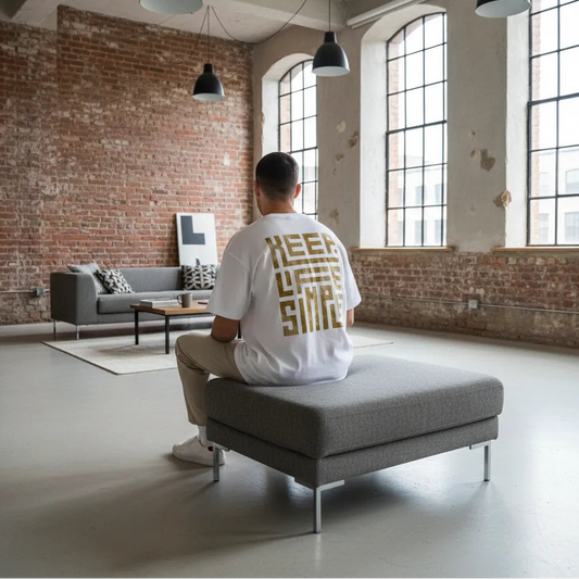 Oversize Rückseite - KEEP LIFE SIMPLE