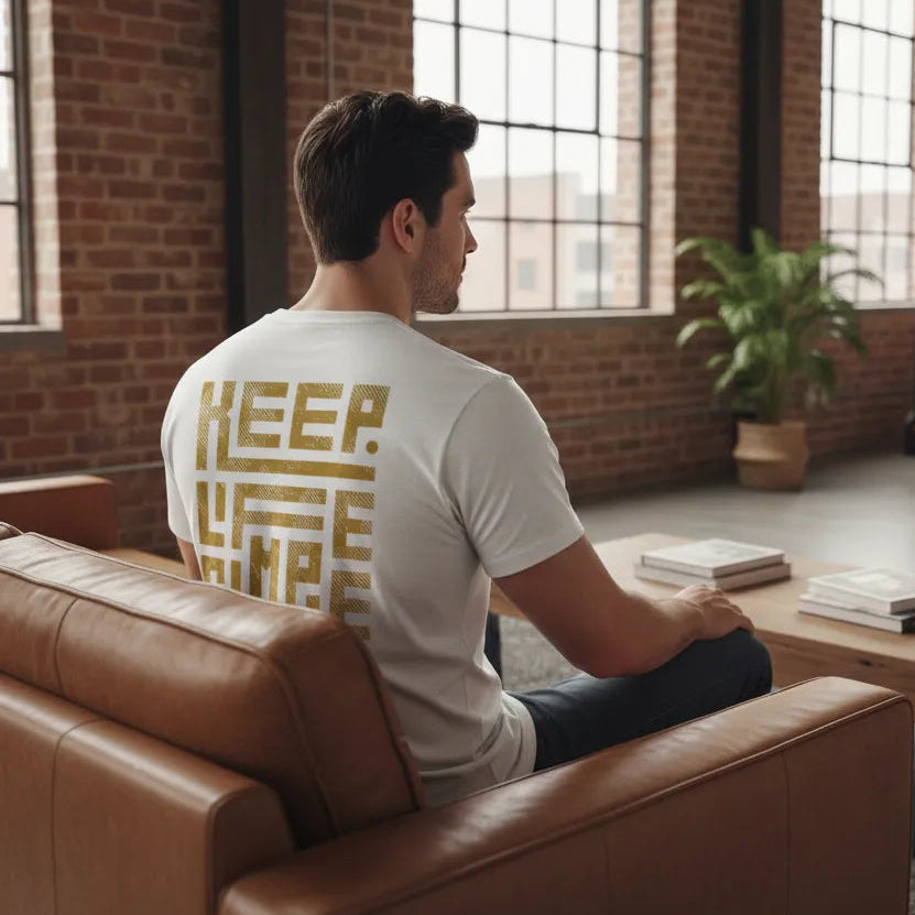 Slim Fit Rückseite - KEEP LIFE SIMPLE