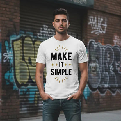 Slim Fit Vorderseite - MAKE IT SIMPLE
